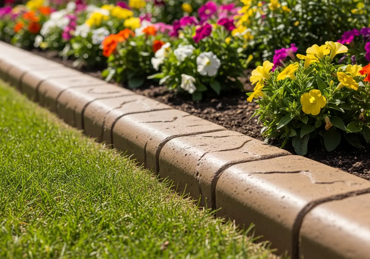 Decorative Concrete Curbing